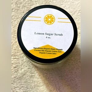 Lemon Sugar Scrub 4 oz
